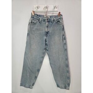 Vintage Gap Factory Store Carpenter Jeans Light Wash Denim Men 29x29 Loose Fit